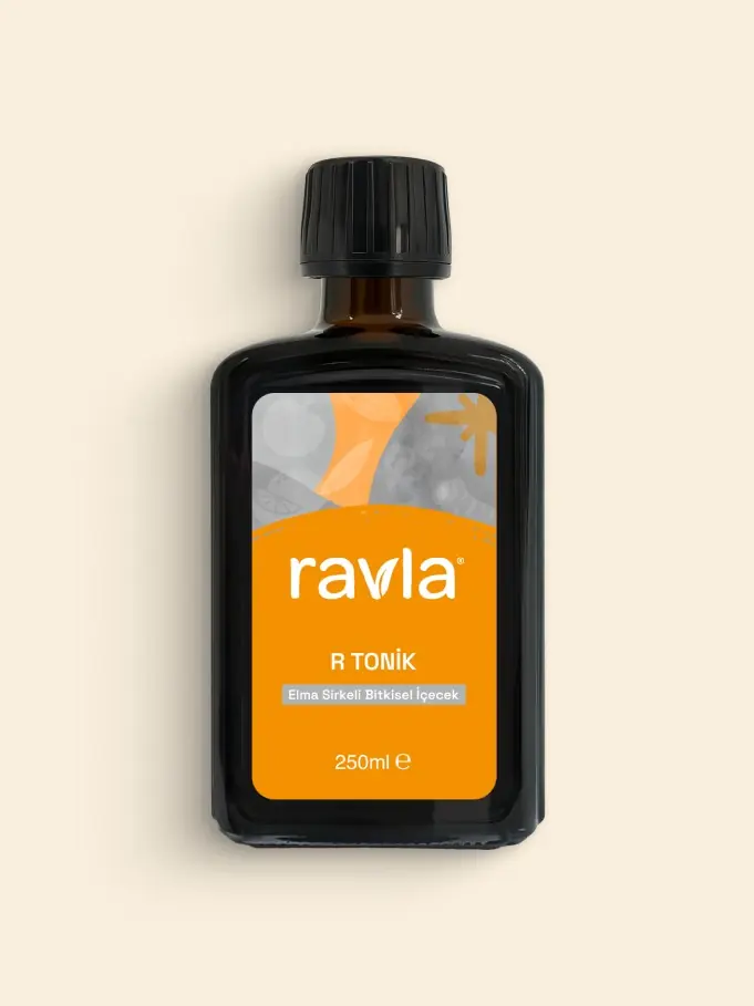 Ravla R Tonik Elma Sirkeli Bitkisel İçecek - 250ml