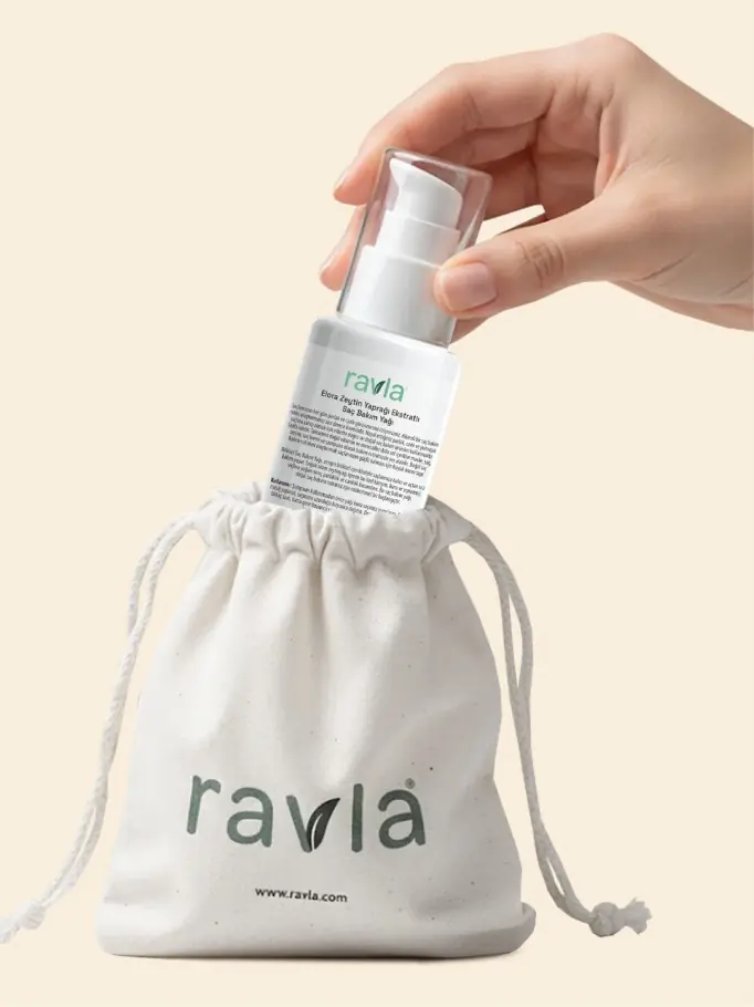Ravla Elora Zeytin Yaprağı Ekstratlı Saç Bakım Yağı  - 100ml