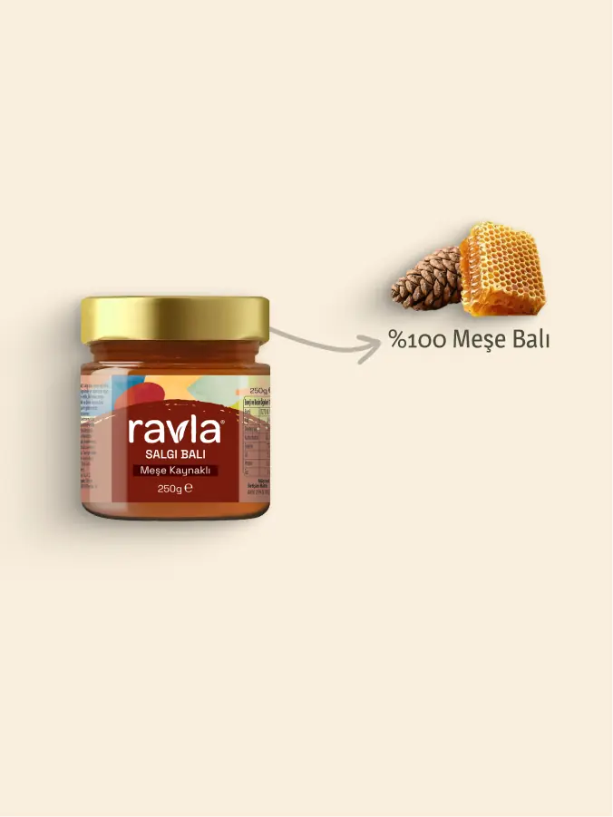 Ravla Salgı Balı (Meşe Kaynaklı) - 250g