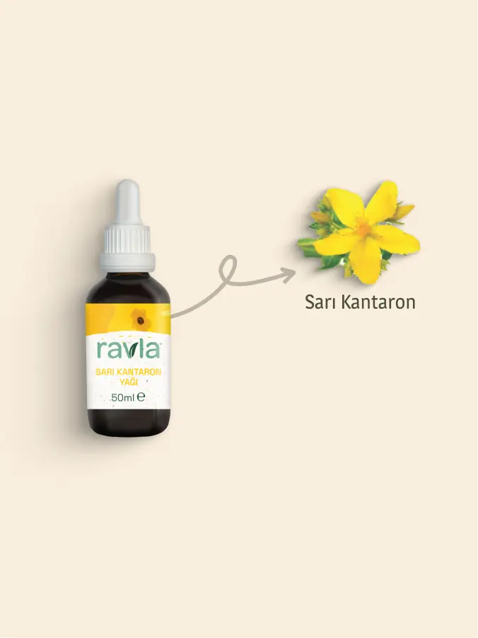 Ravla Sarı Kantaron Yağı - 50ml