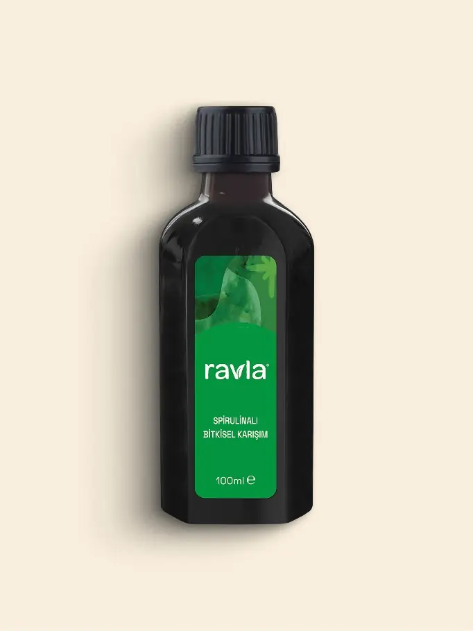 Ravla Spirulinalı Bitkisel Karışım - 100ml