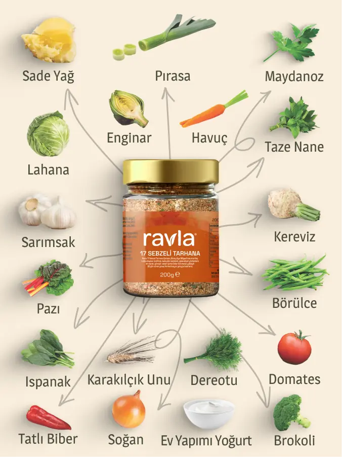 Ravla 17 Sebzeli Tarhana - 200g