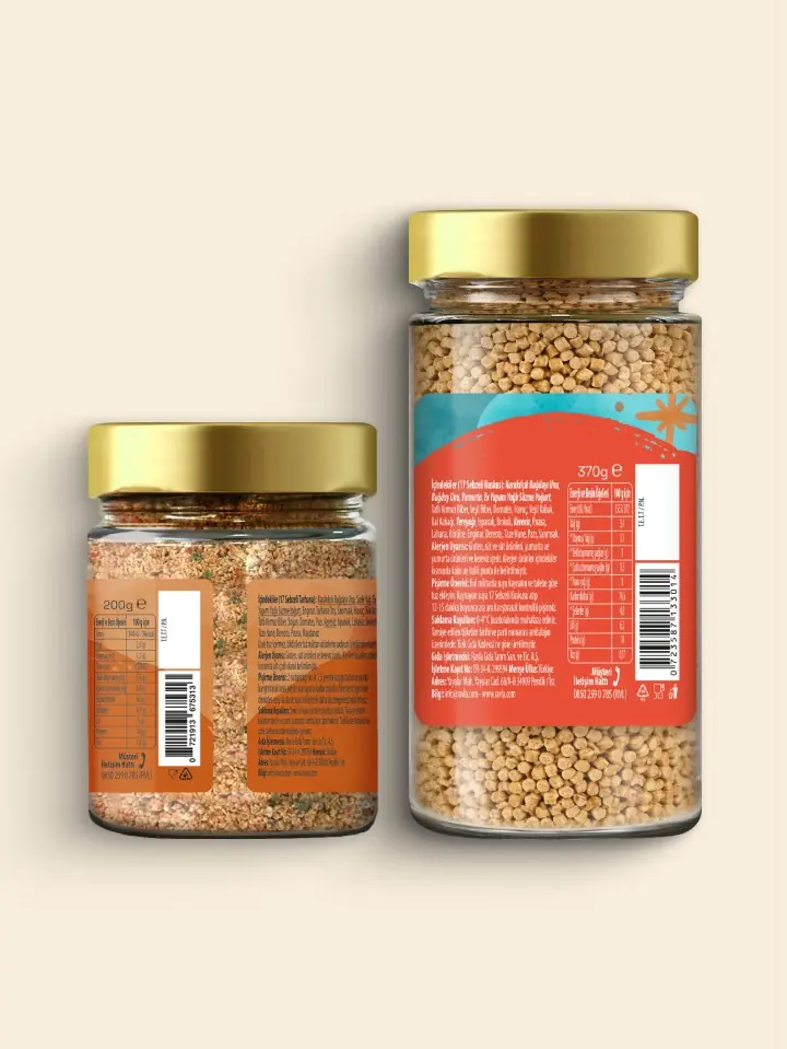 2'li Ürün - Ravla 17 Sebzeli Kuskus - 370g / 17 Sebzeli Tarhana - 200g