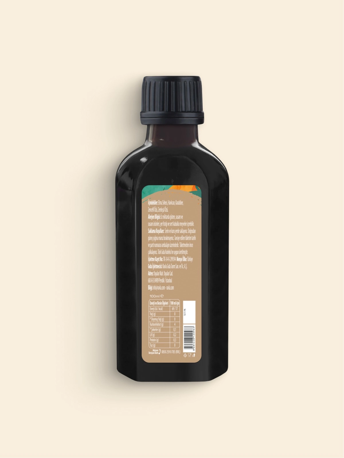 Ravla Toniko Fermente İçecek - 100ml