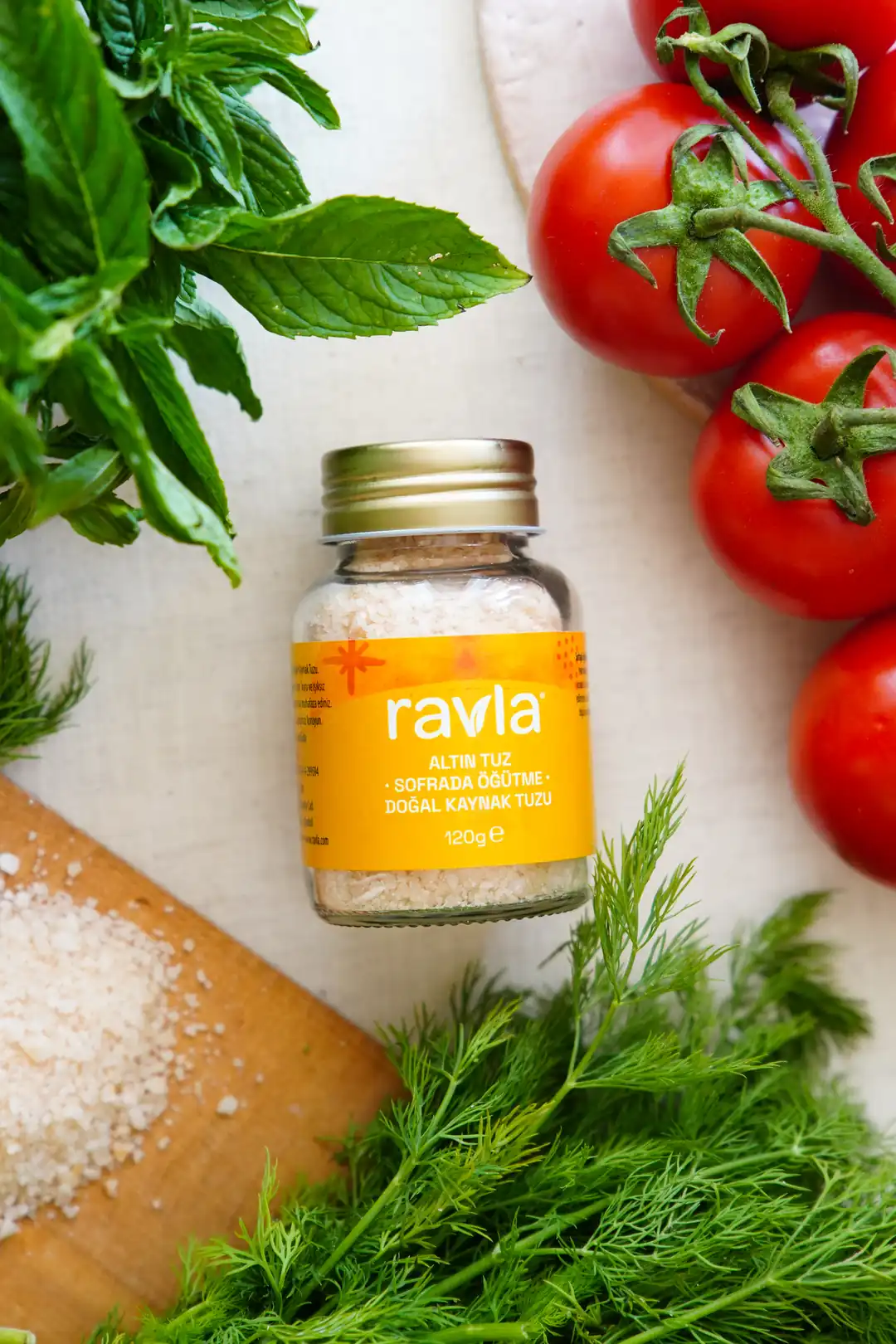 Ravla Altın Tuz - Doğal Kaynak Tuzu 120g