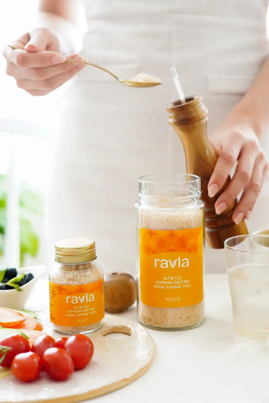 Ravla Altın Tuz - Doğal Kaynak Tuzu 450g