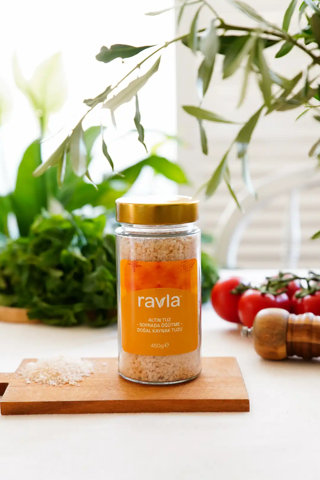 Ravla Altın Tuz - Doğal Kaynak Tuzu 450g