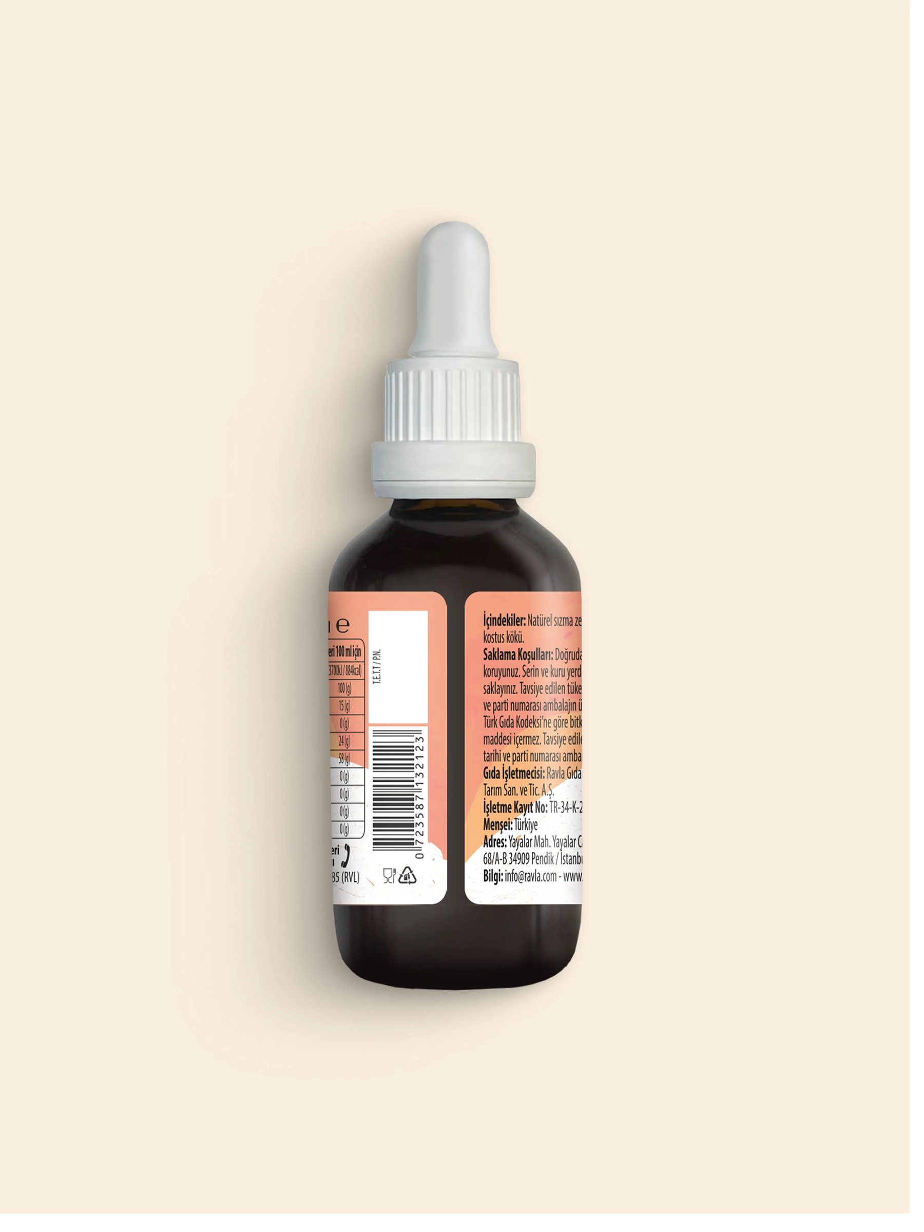 Ravla Udim Kostus Yağı - 50ml