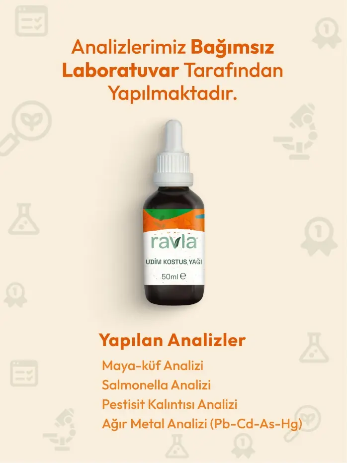 Ravla Udim Kostus Yağı - 50ml