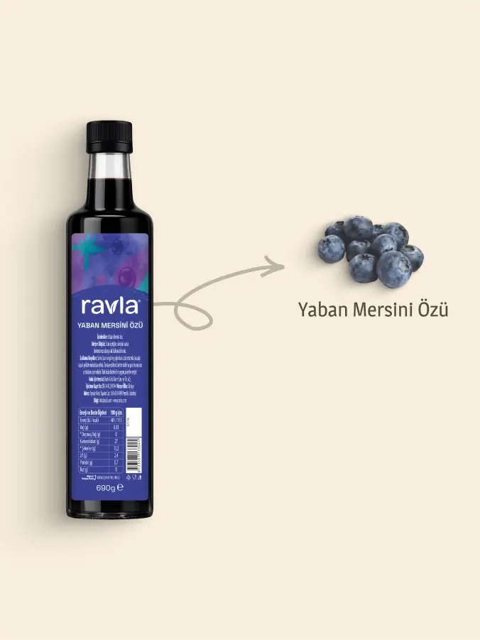 Ravla Yaban Mersini Özü - 690g
