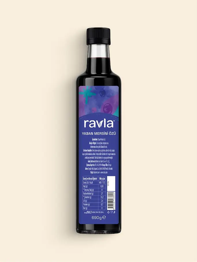 Ravla Yaban Mersini Özü - 690g