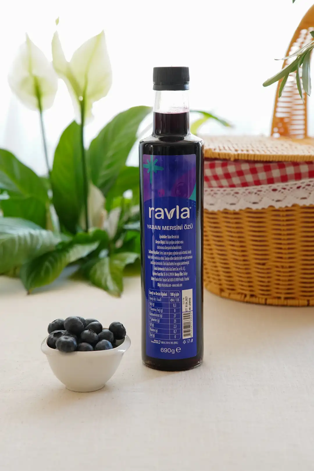 Ravla Yaban Mersini Özü - 690g