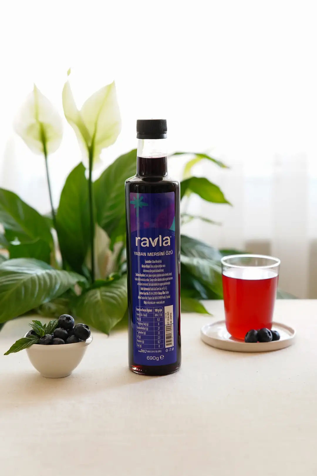 Ravla Yaban Mersini Özü - 690g