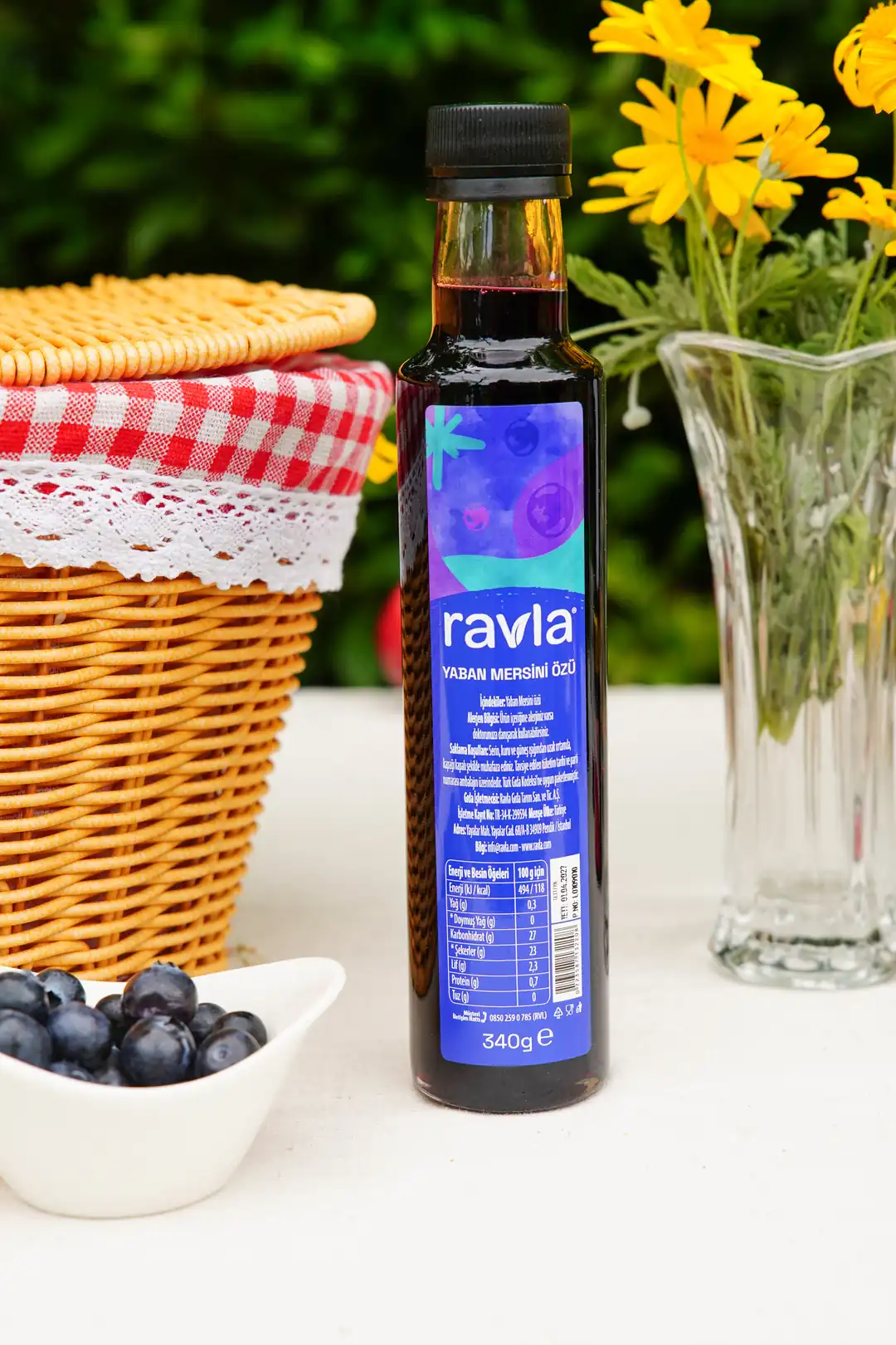 Ravla Yaban Mersini Özü - 340g